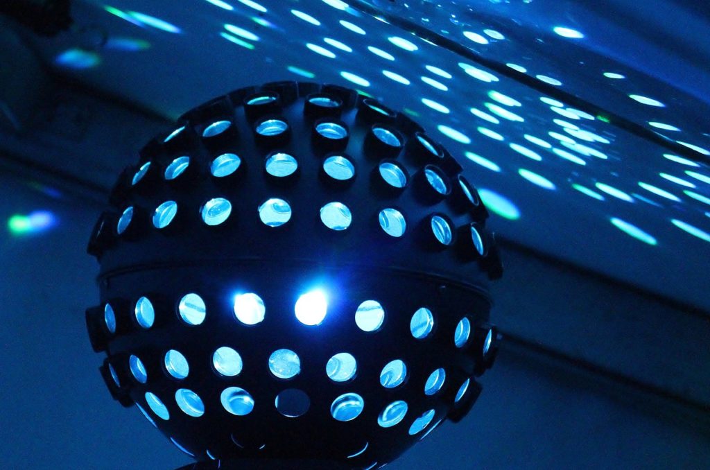dj, disco, lighting